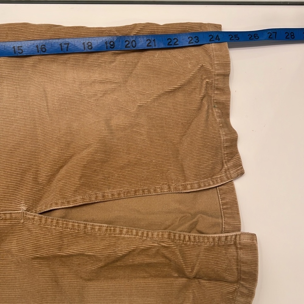 🏴󠁧󠁢󠁥󠁮󠁧󠁿 Warehouse of London CORDUROY SKIRT with front slit. Vintage 1999 Size 6 - Picture 9 of 11